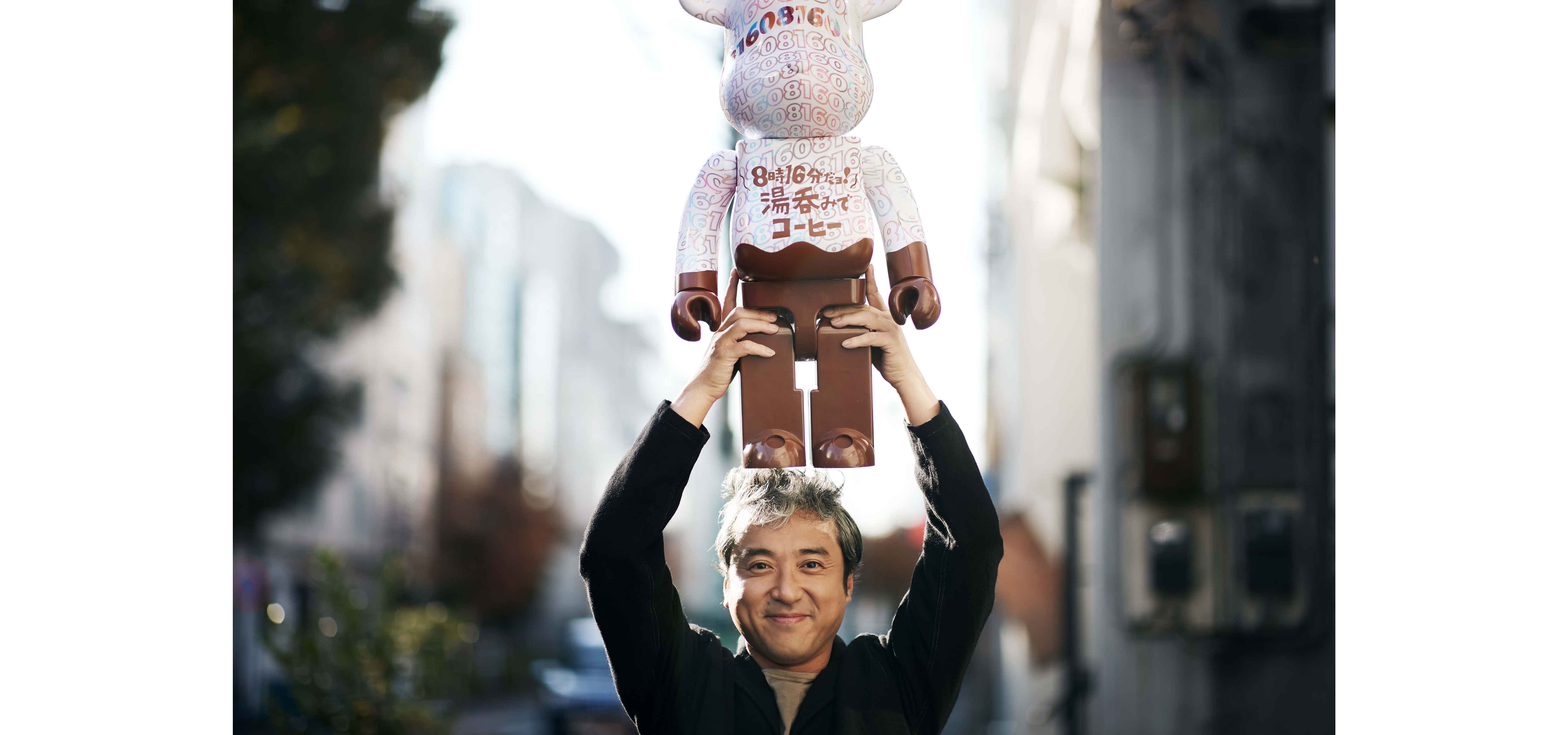 BE@RBRICK 8時16分だヨ!湯呑みでコーヒー 発売記念 ムロツヨシ インタビュー|MEDICOM TOY