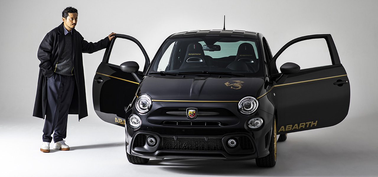 俳優・池内博之、アバルトという伝説を纏う|Abarth