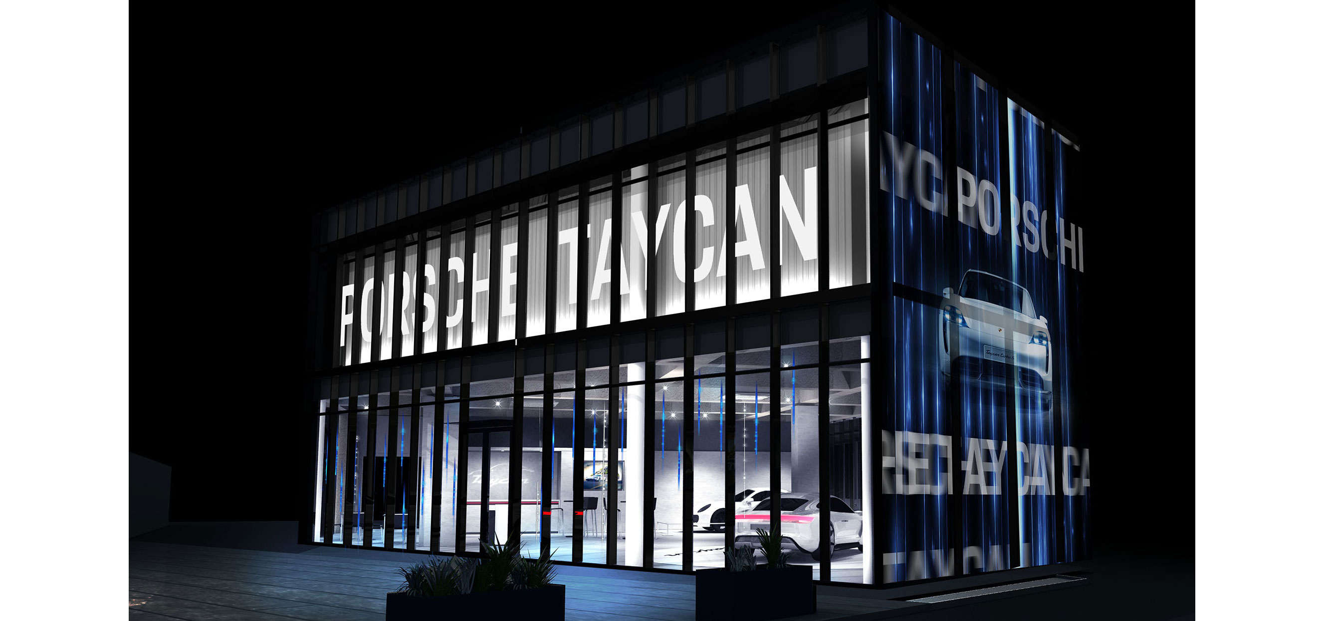 タイカンを“体感”できるポップアップストアが原宿に期間限定でオープン|Porsche