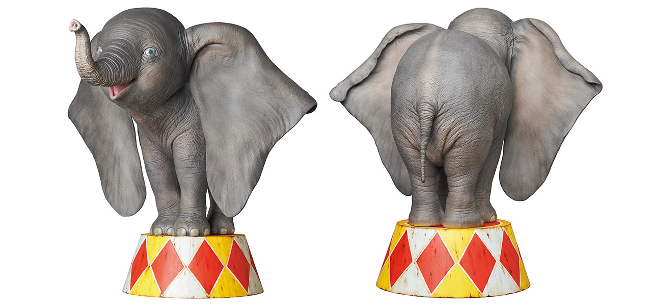ティム・バートン監督作品の『ダンボ』スタチューがリリース。DUMBO STATUE|MEDICOM TOY
