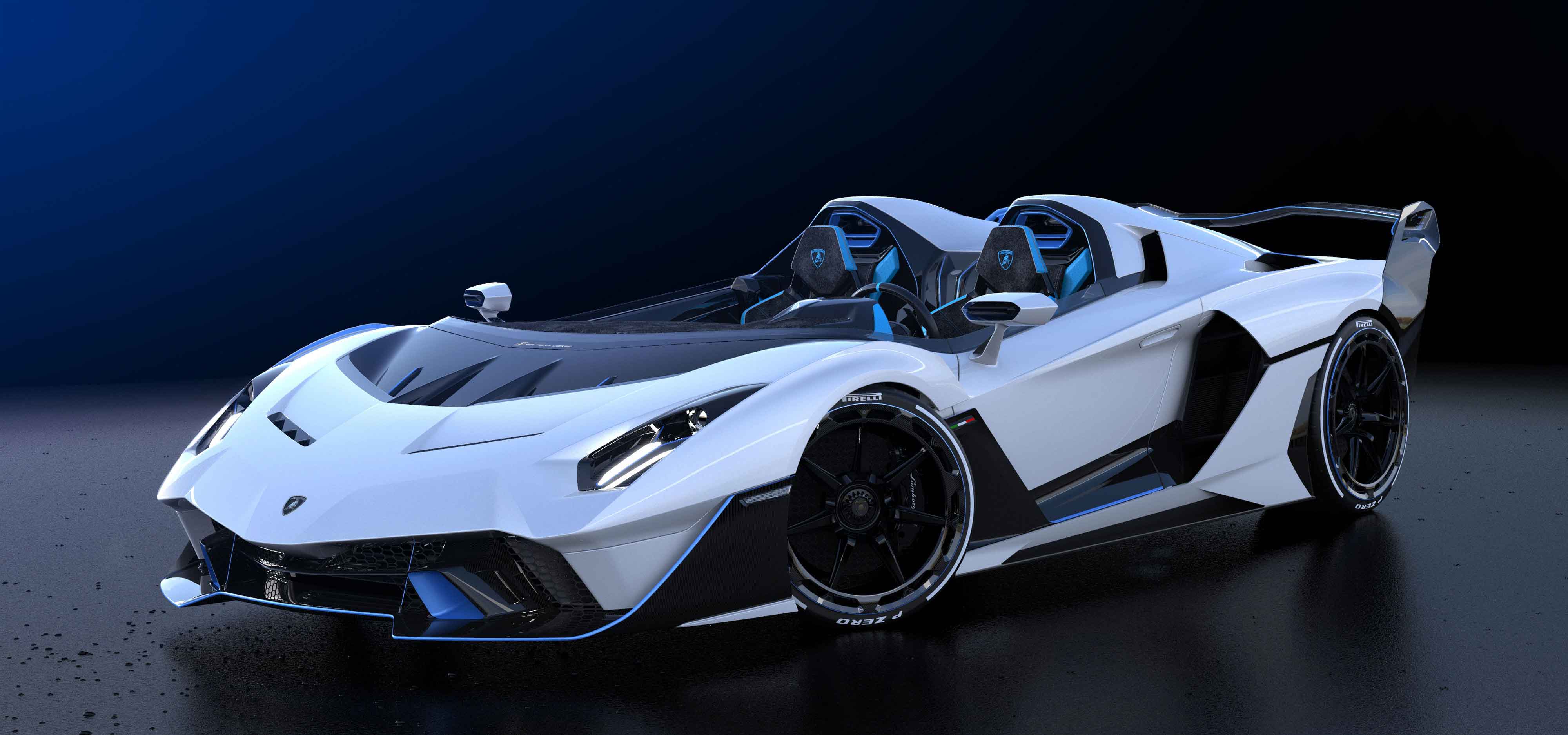 ランボルギーニ、スクアドラ・コルセが手掛けた公道仕様のオープントップレーシングカー「SC20」発表｜Lamborghini