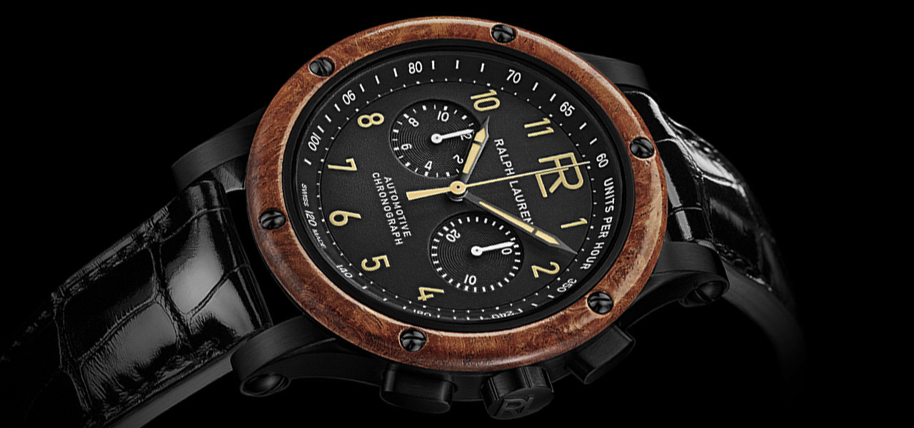 ブガッティにオマージュを捧げる新作「RL オートモーティブ クロノグラフ」｜RALPH LAUREN
