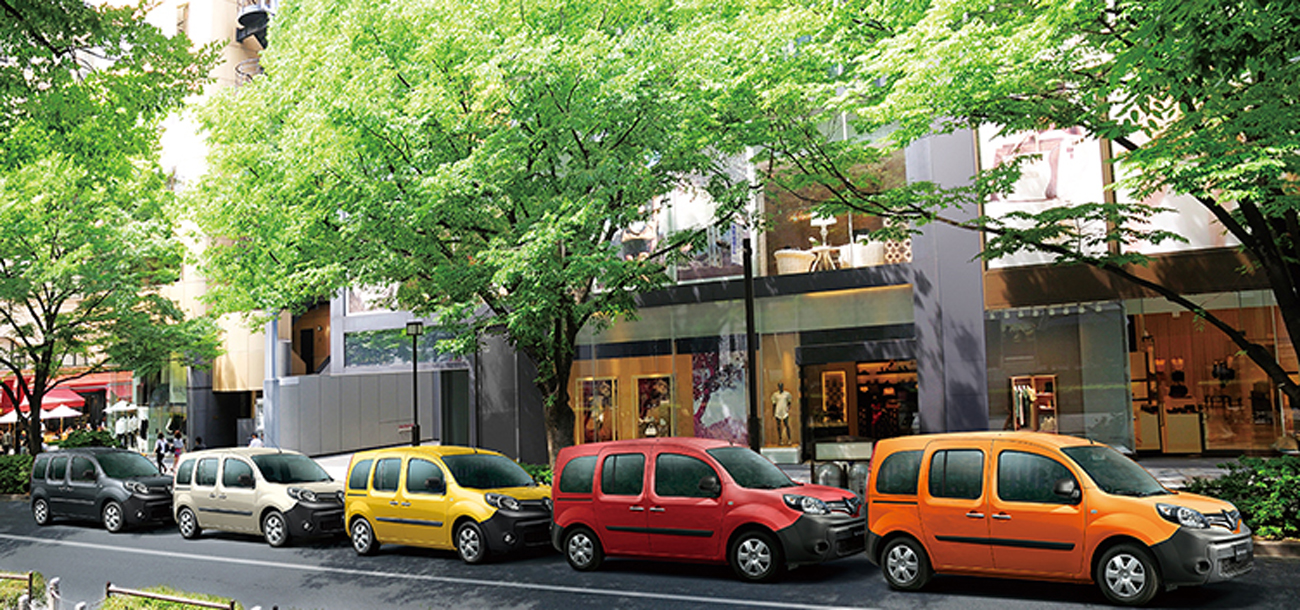 ルノーから色彩豊かなカングーの限定車が登場|Renault