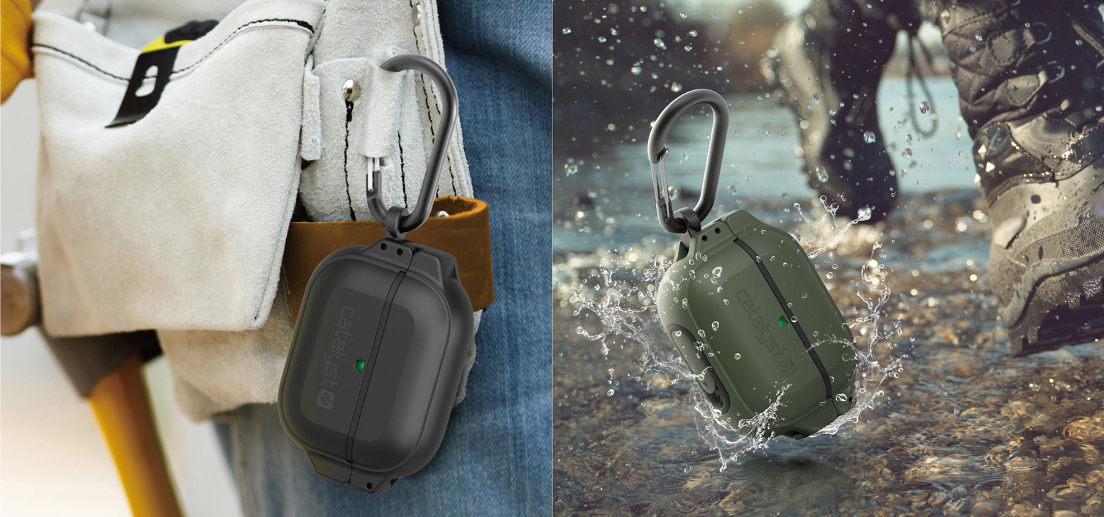 水深100mの環境下でも完全防水。アップデートした「AirPods Pro」専用完全防水ケース｜Catalyst