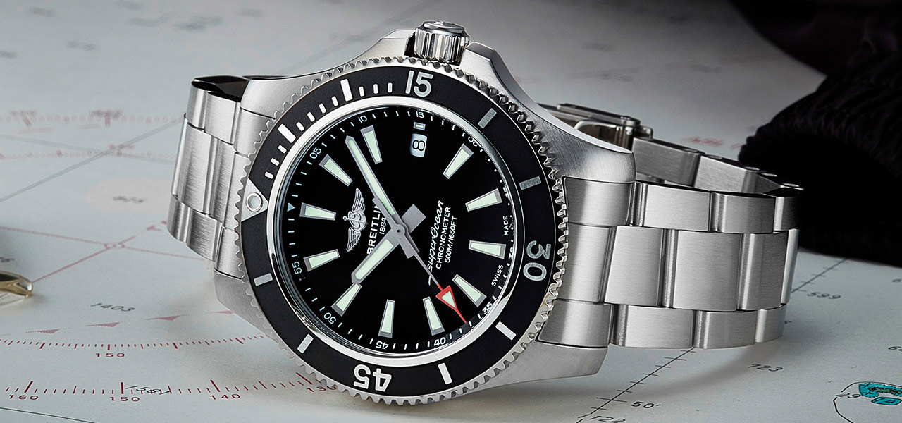 精悍な日本限定モデル「スーパーオーシャン オートマチック 42」|BREITLING