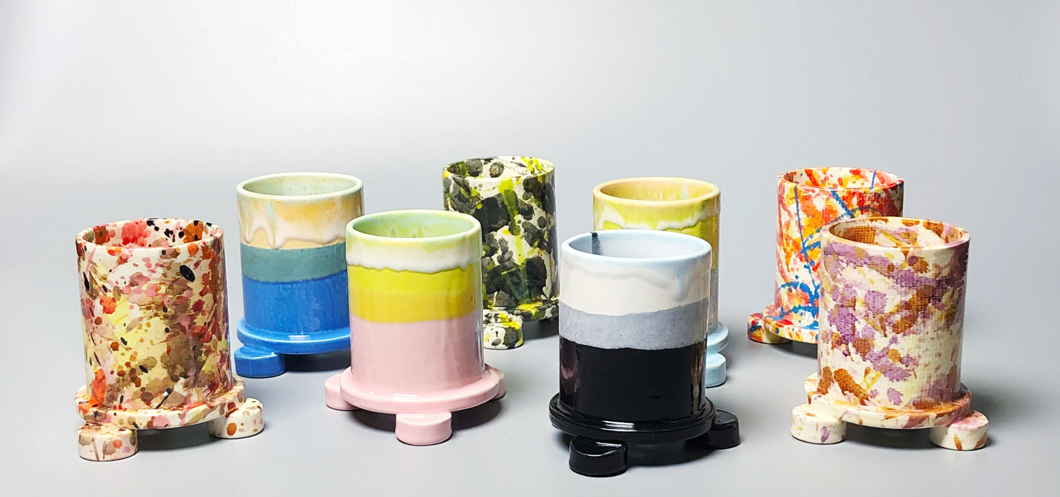 独特の釉薬使いとポストモダンを彷彿させるフォルム。特別なプランターが完成 |Echo Park Pottery