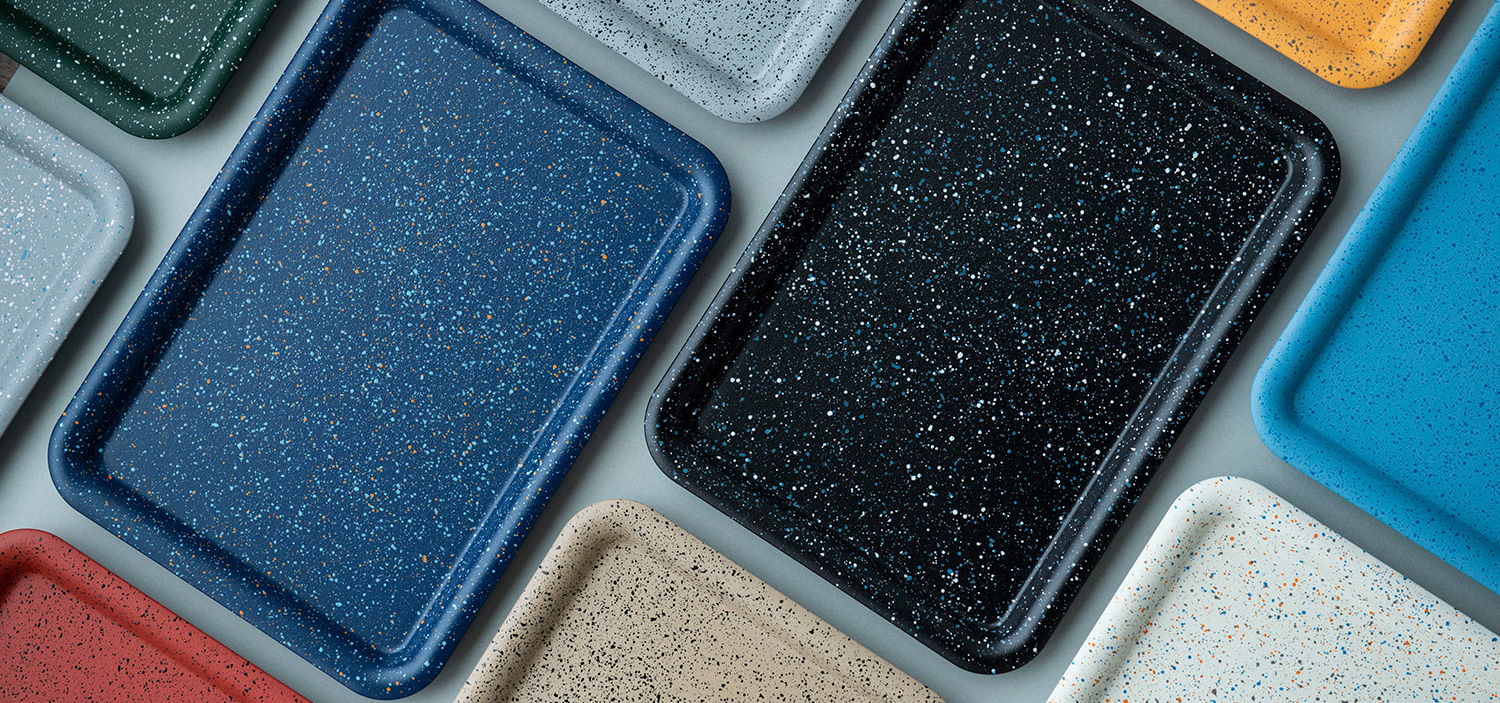 機内食用のトレーを現代的にアレンジ。新シリーズ「PLACE」をローンチ｜SEKISAKA