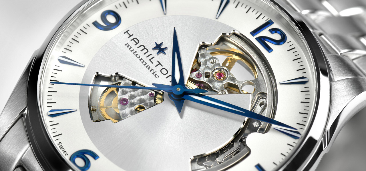 あらゆるシーンにマッチするブルーのジャズマスター オープンハート|HAMILTON