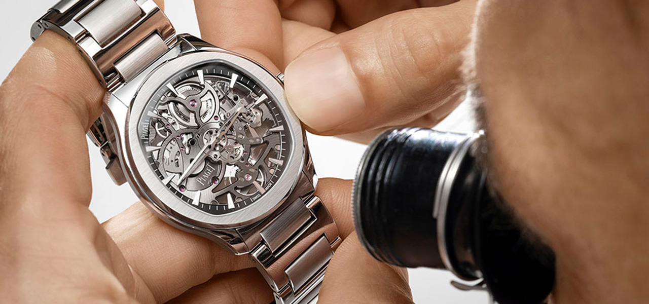 「極薄型ケースに精緻なスケルトンムーブメントを搭載した新作「ピアジェ ポロ スケルトン」｜PIAGET