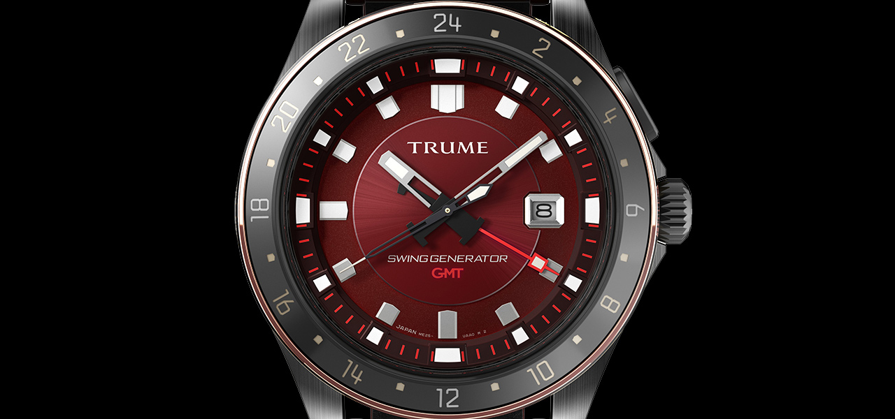 腕元に気品を与えるボルドーカラーを纏った「L Collection−Break Line−」|TRUME