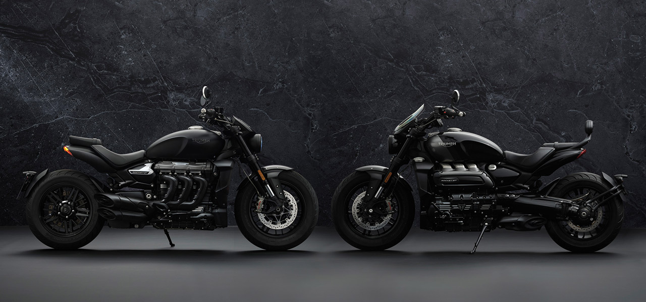 トライアンフ ロケット3にブラックアウトされた2つのリミテッドエディション|Triumph