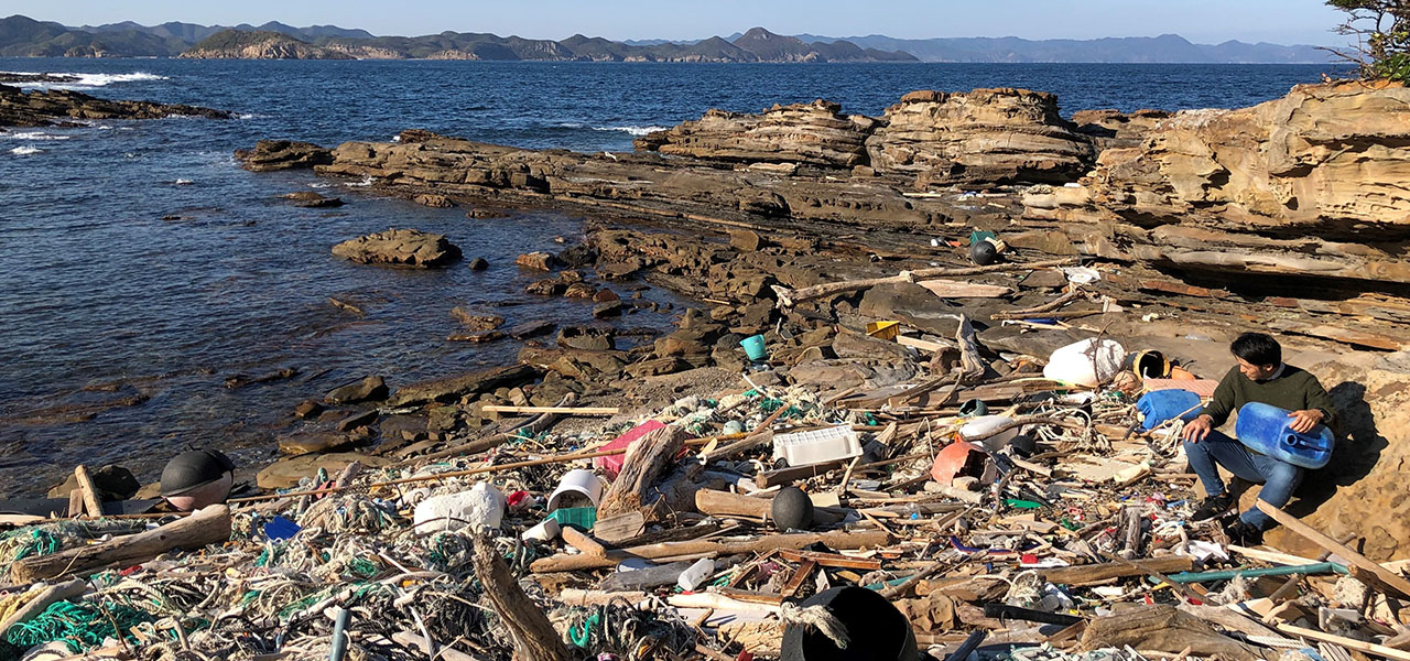 対馬の海洋環境を守るために。日本サニパックの挑戦