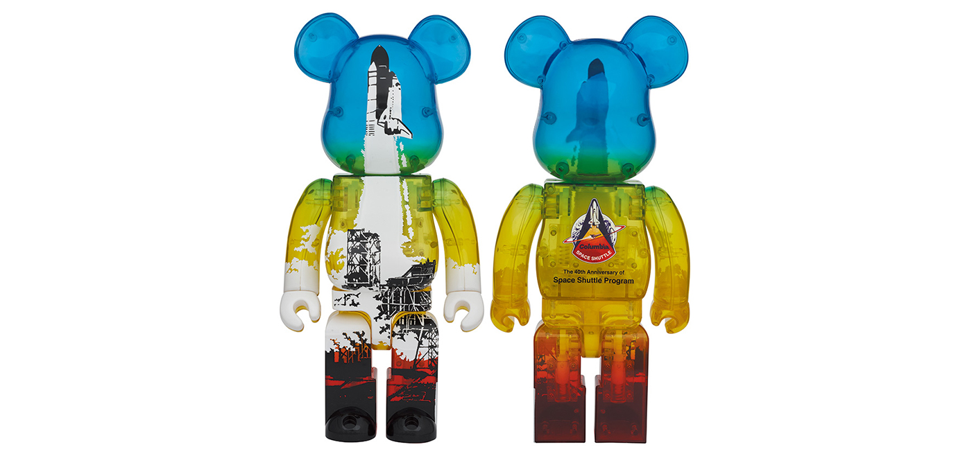 スペースシャトル40周年記念。宇宙へ向かう姿を再現したBE@RBRICKが登場 | MEDICOM TOY