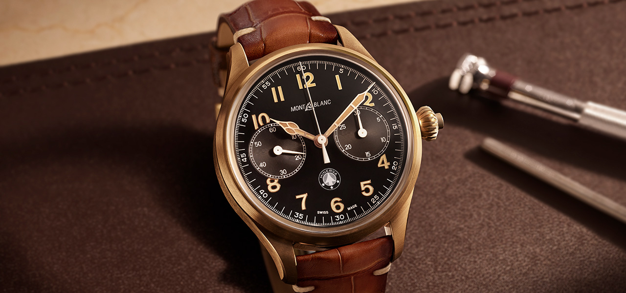 2021年新作「モンブラン 1858 モノプッシャー クロノグラフ オリジンズLE100」 |MONTBLANC