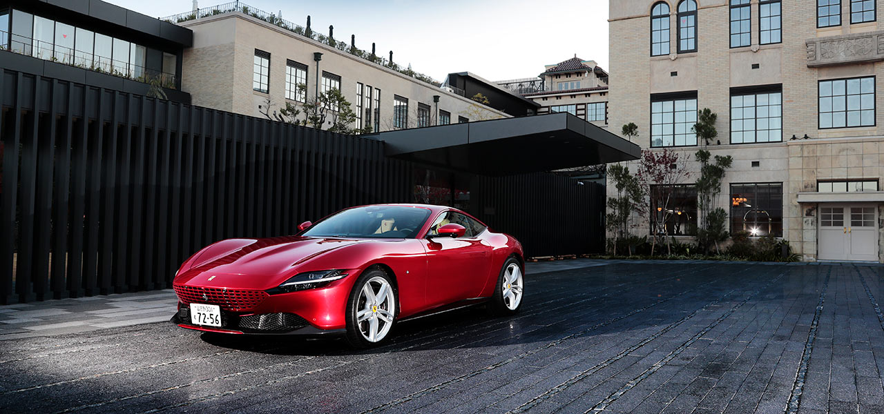 まさに「イブニングドレスに身を包んだF1マシン」そのものだった──フェラーリ ローマに試乗｜Ferrari