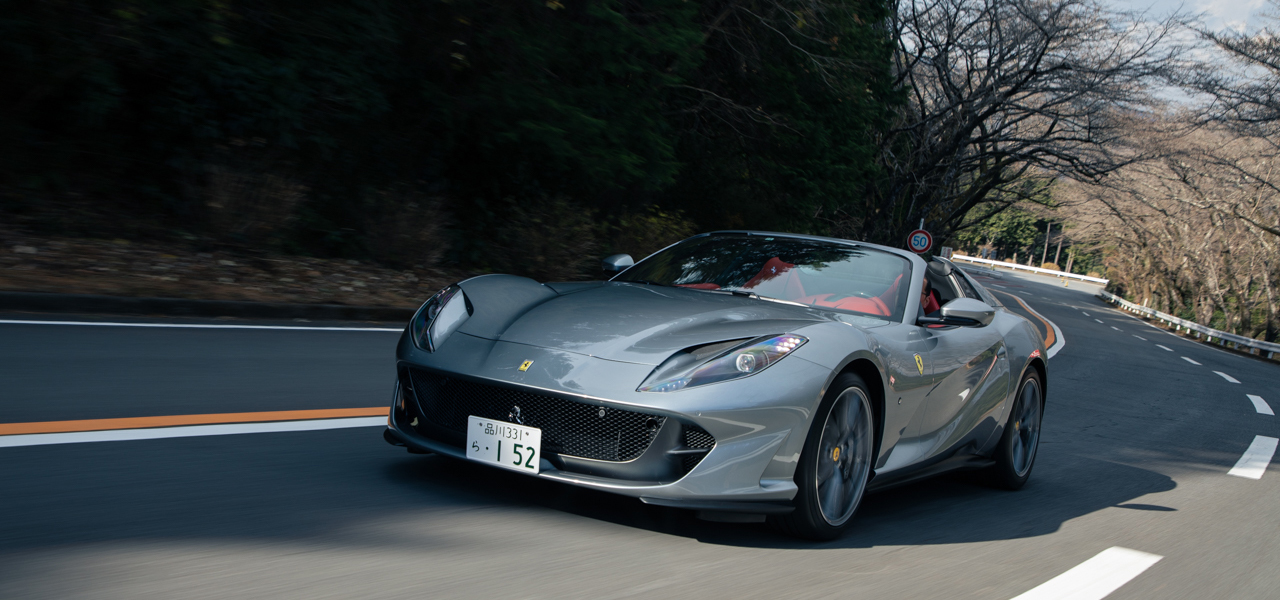 精密な12気筒の魅力を味わいたいという人に──フェラーリ812GTSに試乗｜Ferrari