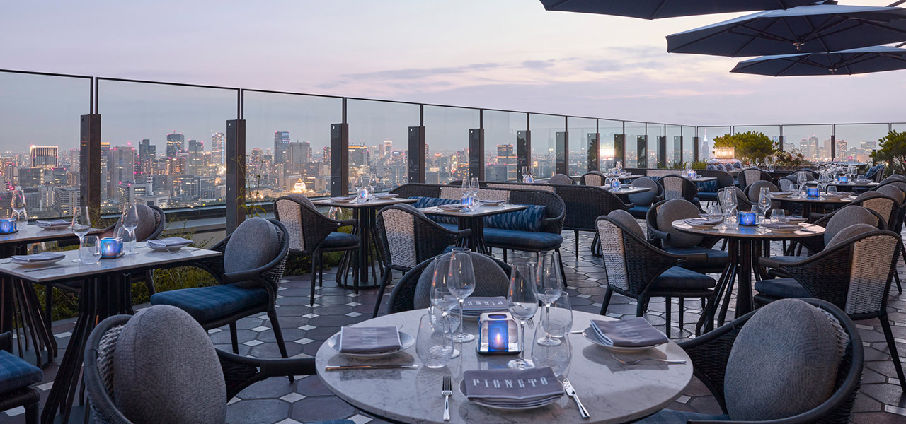 フォーシーズンズホテル東京大手町のルーフトップテラスが待望のオープン|Four Seasons Hotel Tokyo at Otemachi