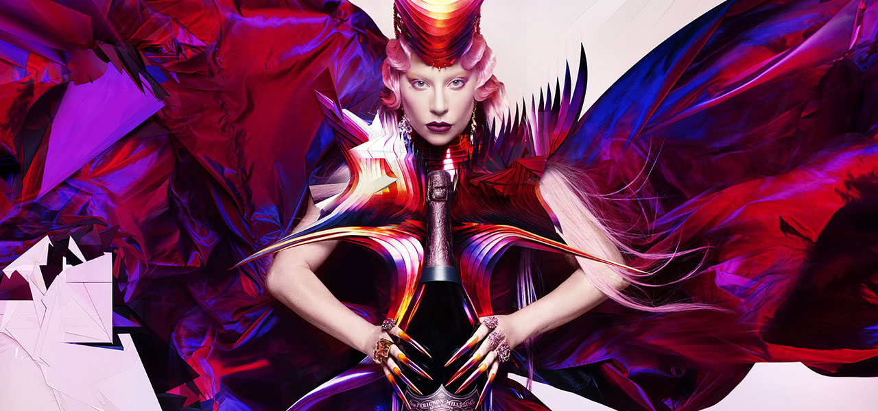 ドン ペリニヨンとレディー・ガガがコラボレーション｜DOM PÉRIGNON