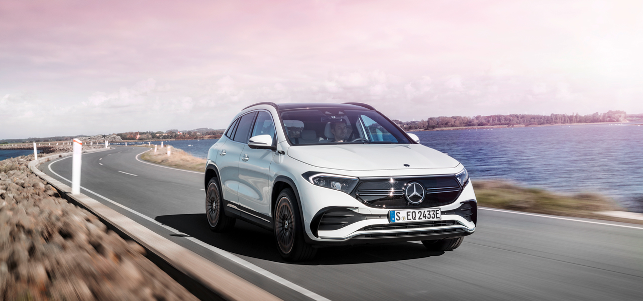 メルセデスのピュアEV第二弾EQAの発表記念特別仕様車が登場|Mercedes Benz