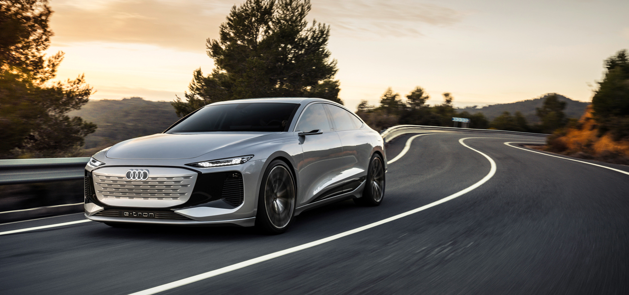 アウディ、電気自動車のA6 e-tronコンセプトを発表｜Audi