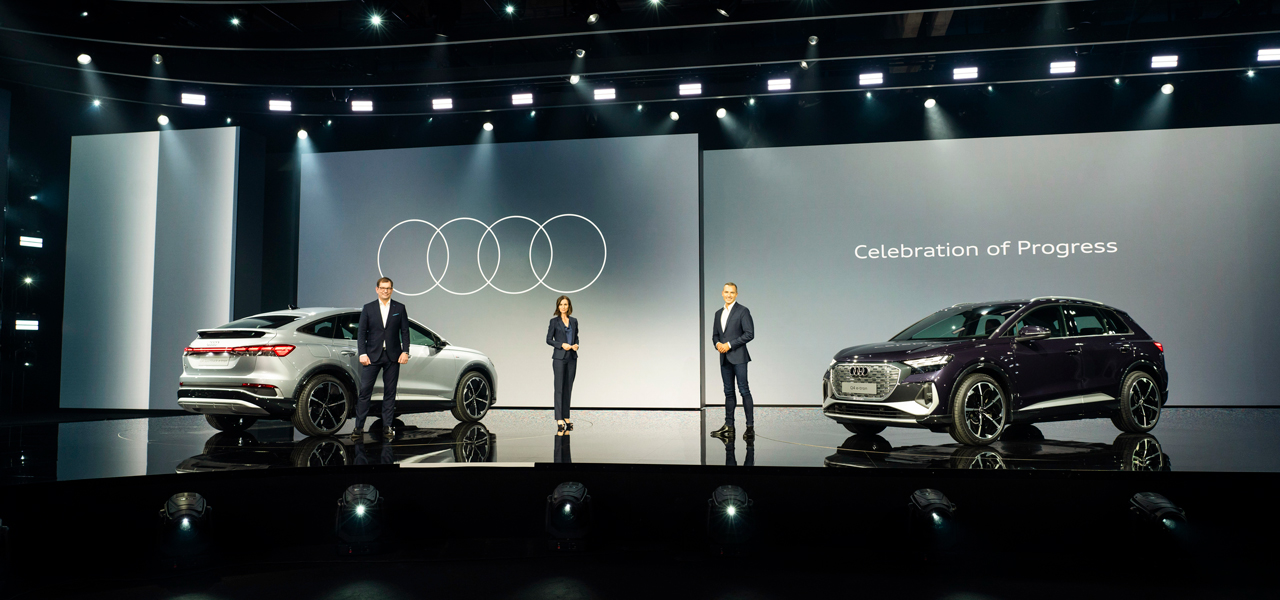 アウディのピュアEV第三弾となるコンパクトSUV 「Q4 e-tron」がオンラインワールドプレミア|Audi
