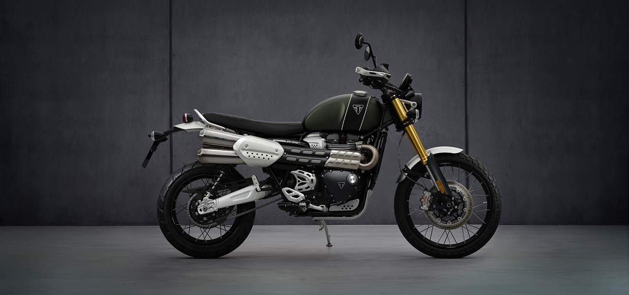 トライアンフのクロスオーバーバイク「スクランブラー1200」に2021年モデルが登場|Triumph