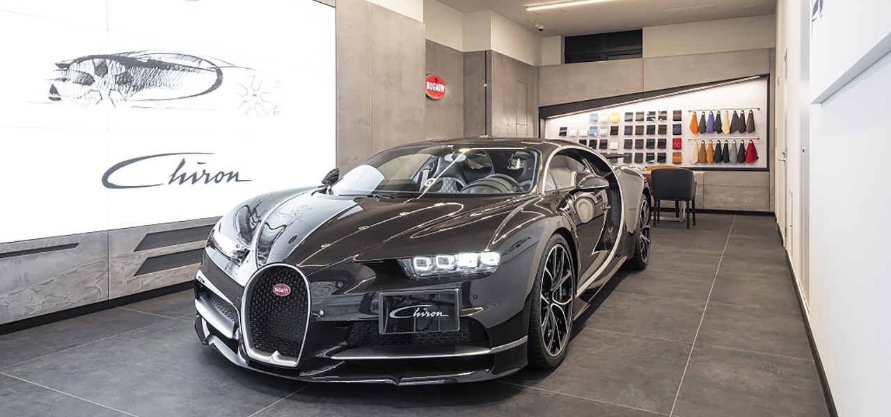 ブガッティ国内唯一のショールーム「ブガッティ 東京」がオープン｜Bugatti