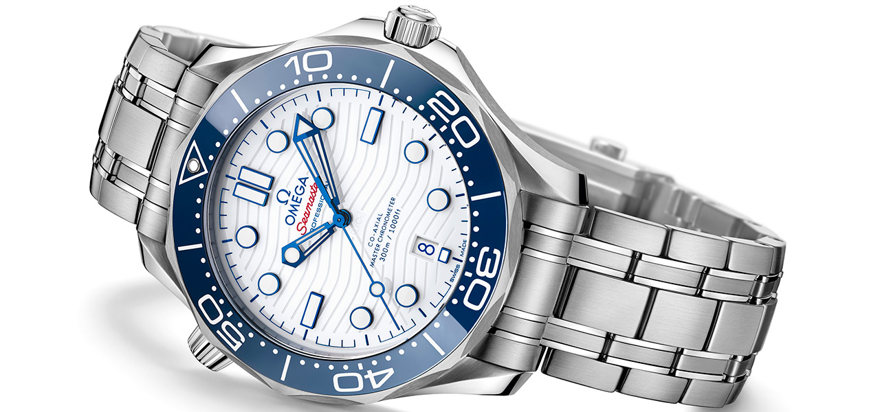「シーマスター ダイバー300M」東京2020特別モデルが登場｜OMEGA
