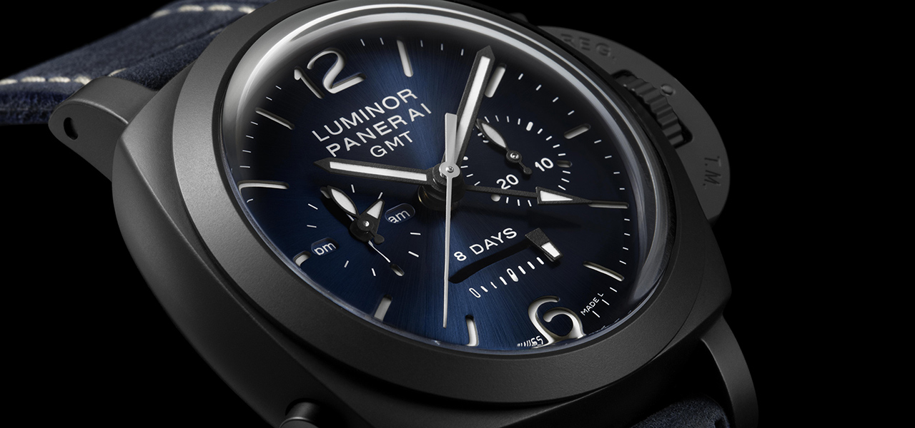 Watches & Wonders 2021新作。「ルミノール クロノ モノプルサンテ GMT　ブルーノッテ」｜PANERAI