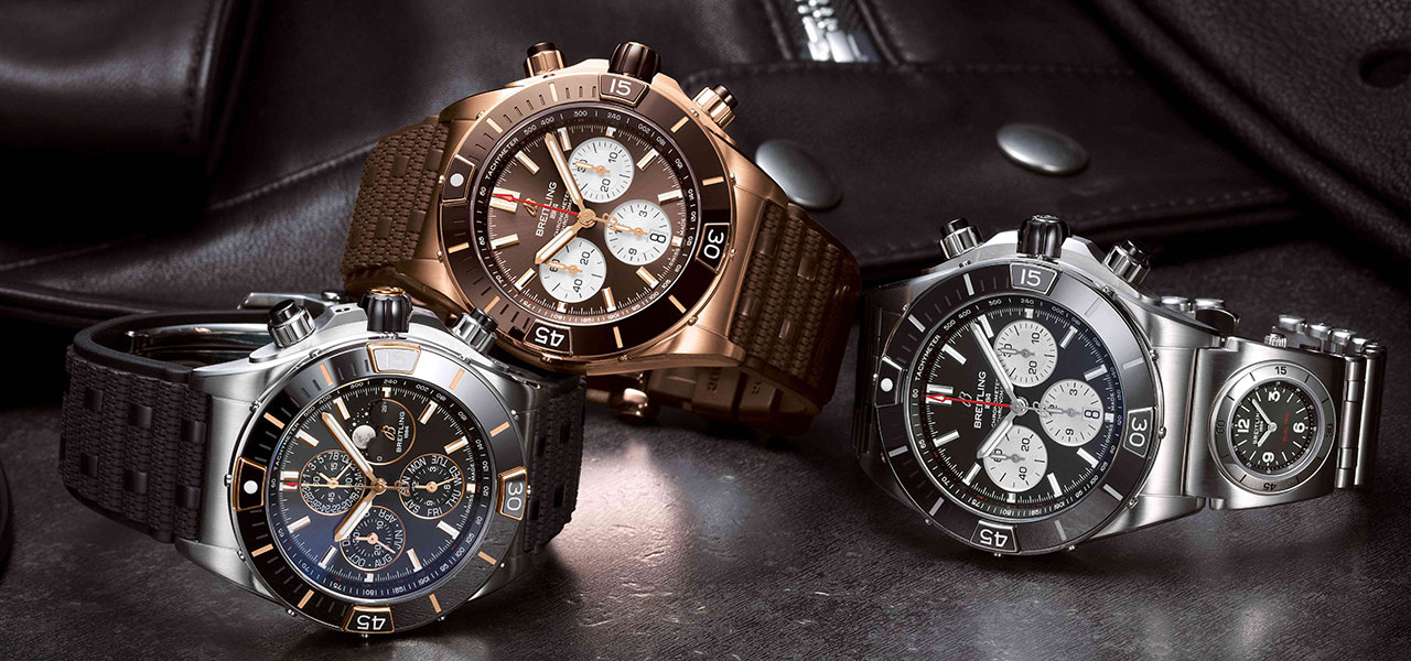 力強いデザインとスタイリッシュな要素が融合。スポーティーシックな新作「スーパー クロノマット」｜BREITLING