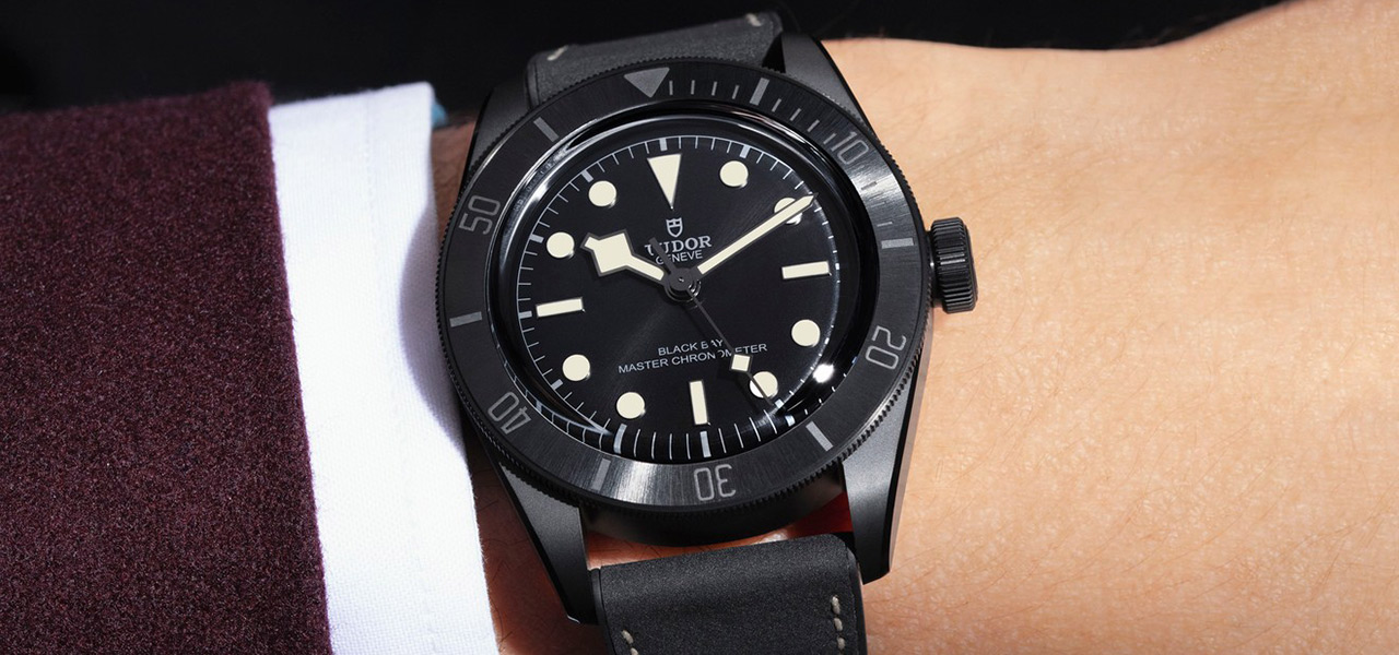 マットブラックの渋さが際立つ2021年の新作「BLACK BAY CERAMIC」|TUDOR
