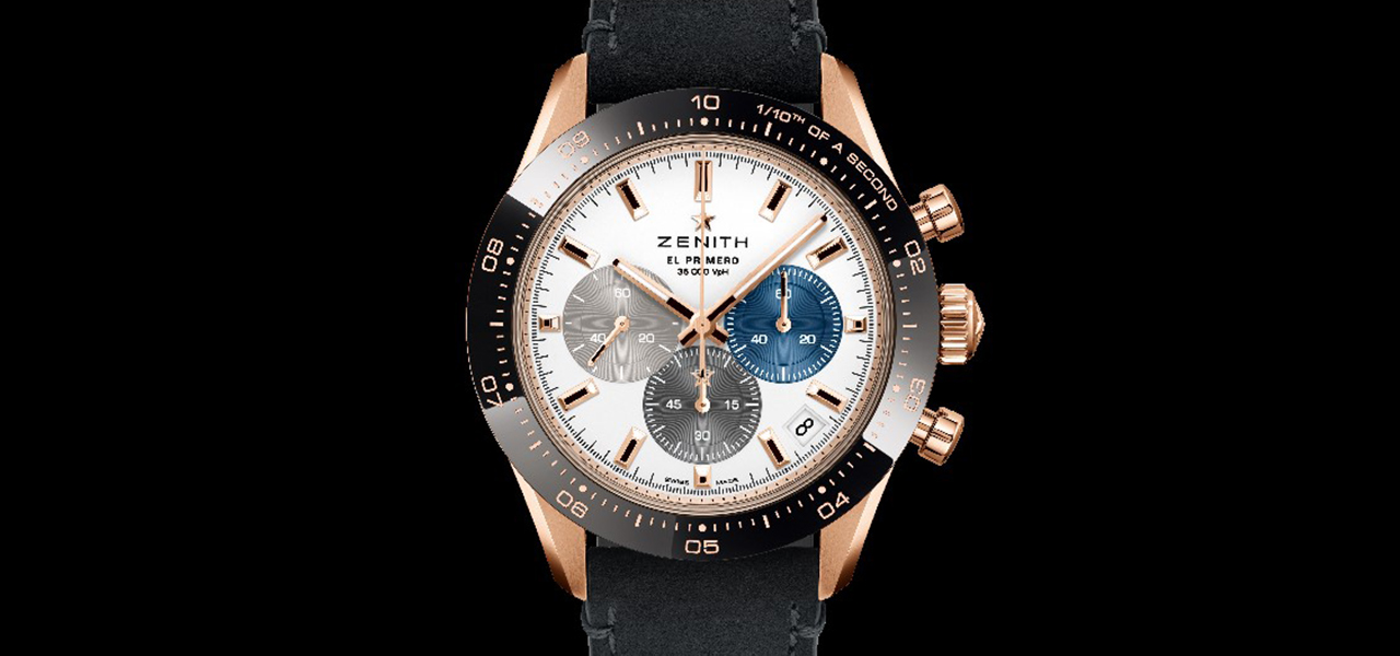 2021年新作。18Kローズゴールド製のゼニス「クロノマスター スポーツ」｜ZENITH