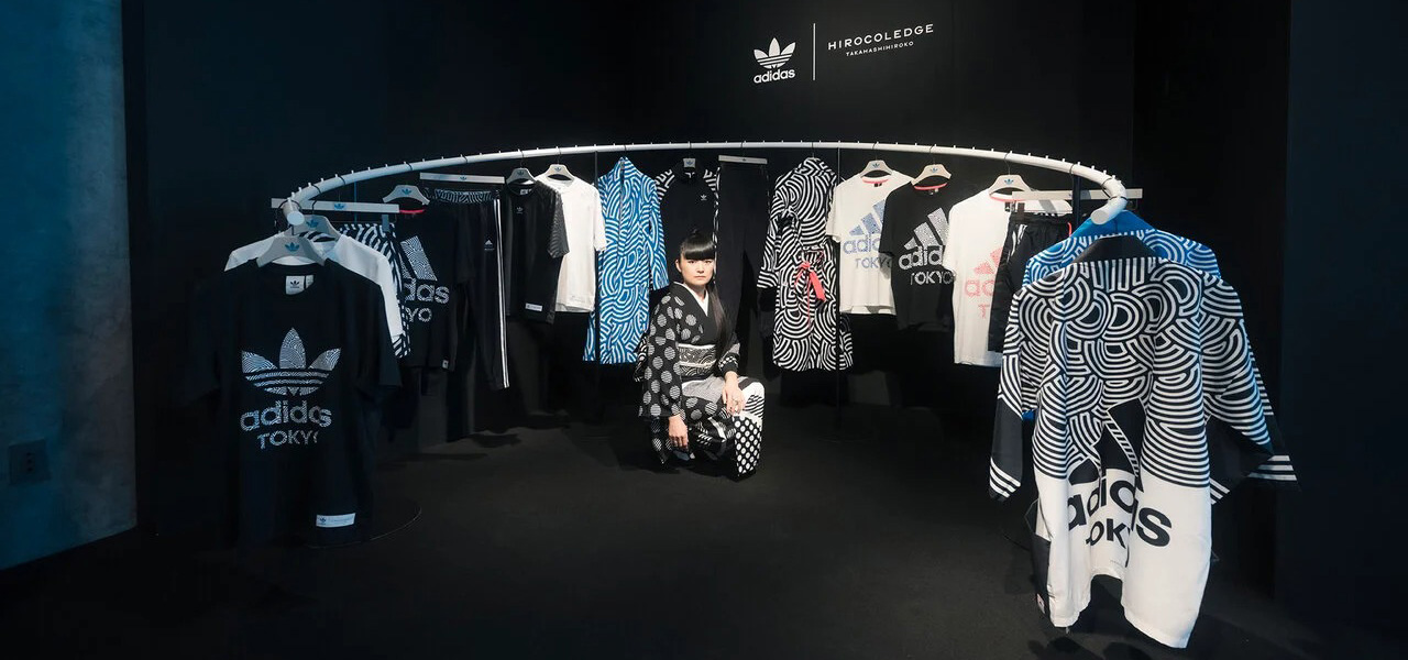 和を感じるグラフィックがスポーツウェアと共鳴 | adidas HIROKO TAKAHASHI COLLECTION