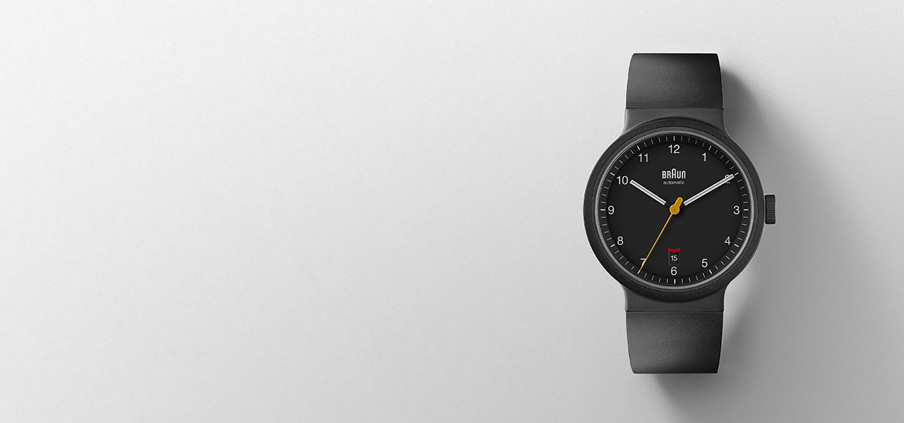 ブランド創立100周年を記念したブラウン初の機械式ウオッチ|BRAUN