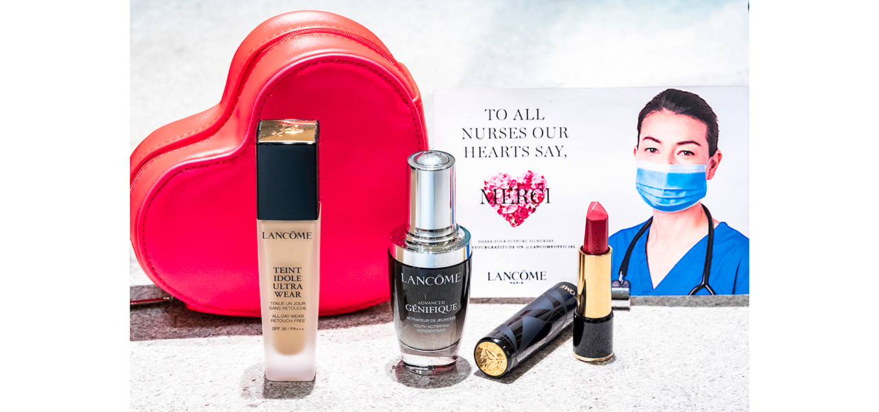 「Lancôme Cares （ランコムケア）2021」コロナ禍の最前線で尽力する医療従事者たちに感謝とエールを｜LANCÔME