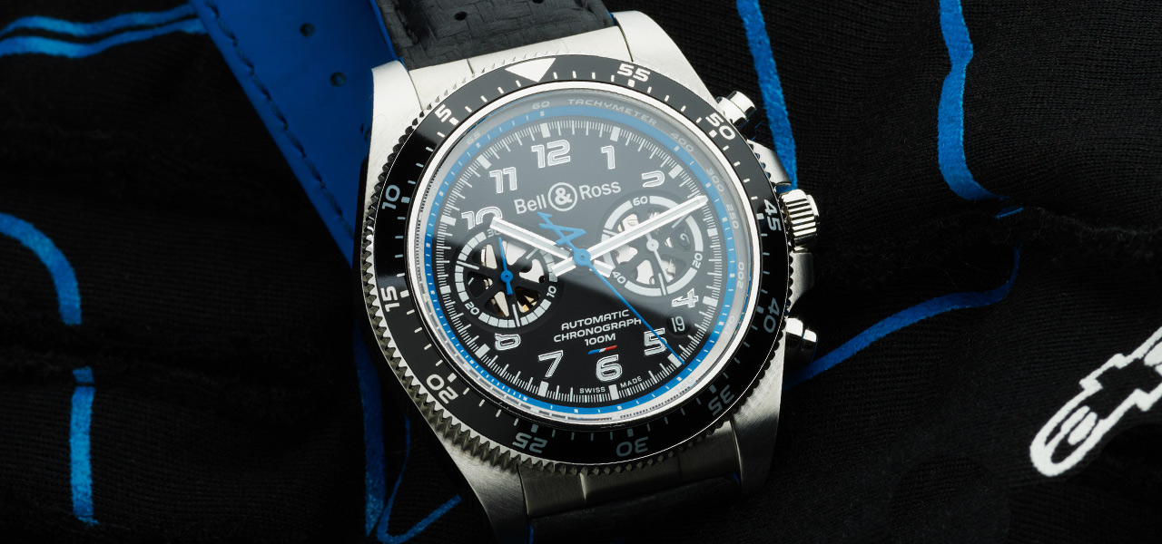 洗練されたアヴァンギャルドなクロノグラフ「ALPINE F1® TEAM コレクション」｜Bell & Ross