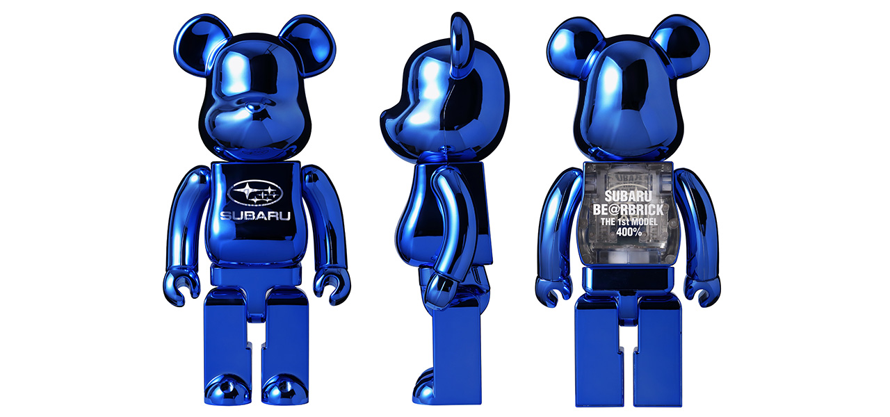 「SUBARU BE@RBRICK THE 1st MODEL 400％」発売。社名変更から４年、株式会社SUBARUが描く未来  | MEDICOM TOY