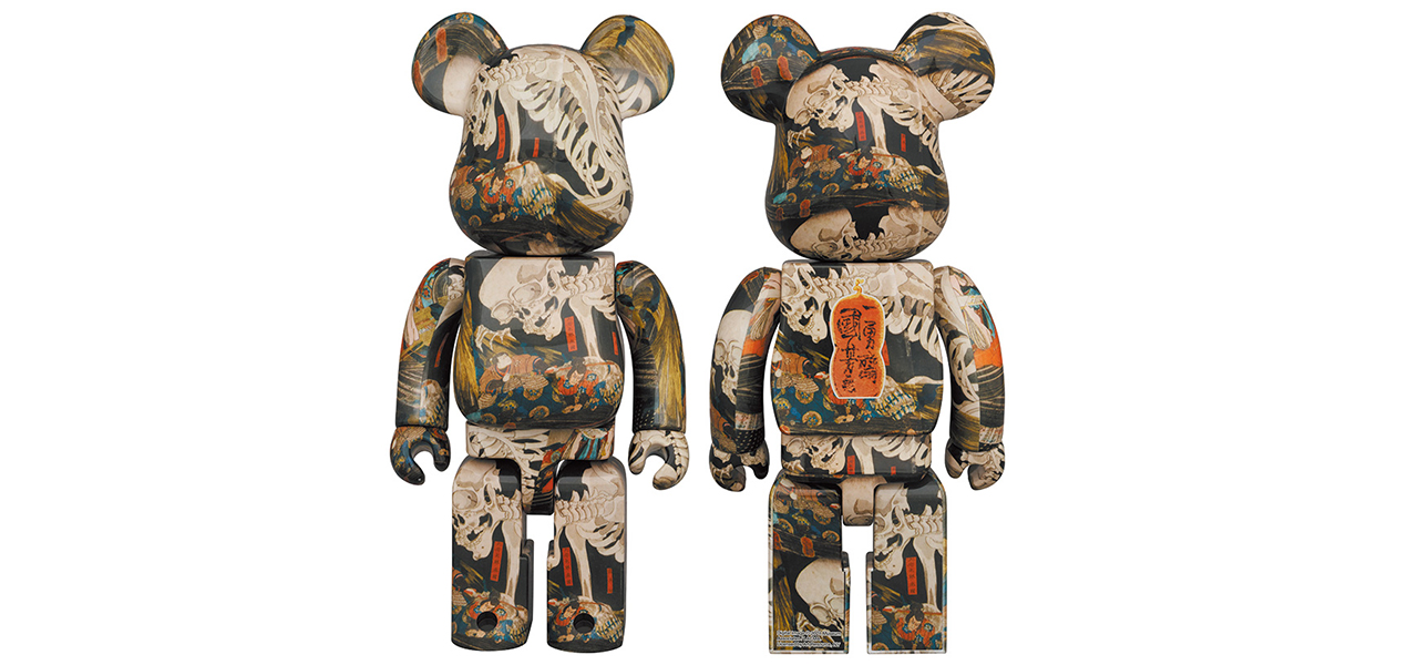 海外でも人気の高い歌川国芳「相馬の古内裏」がBE@RBRICK 100% & 400% / 1000% になって登場 | MEDICOM TOY
