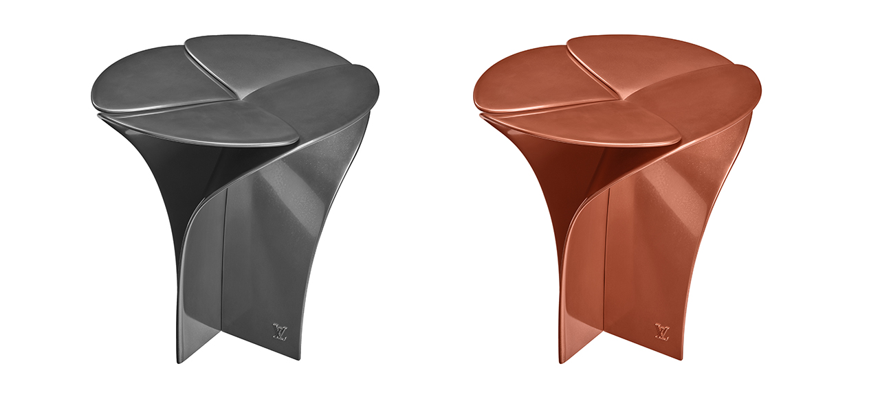 ルイ・ヴィトン　吉岡徳仁デザイン「ブロッサム・スツール」に二つの新色が登場｜LOUIS VUITTON