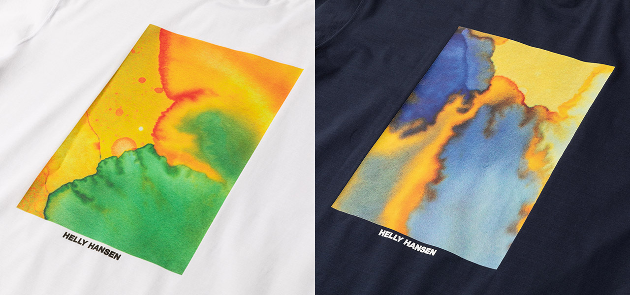 水資源を守る活動にデザイナー・岡本光市が参画。Tシャツをリリース｜HELLY HANSEN