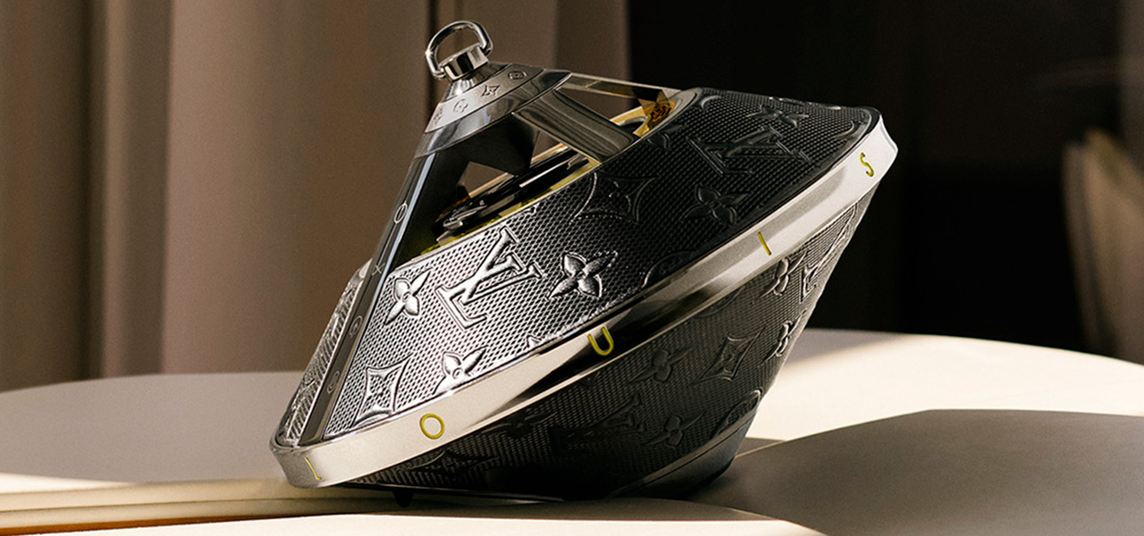 まるでアートピース。ルイ・ヴィトンからポータブルスピーカーが誕生｜LOUIS VUITTON