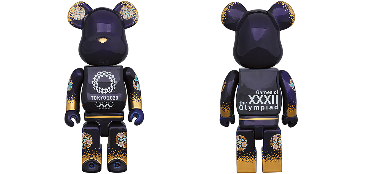 有田焼とベアブリックのコラボレーション第2弾「Tokyo 2020 オリンピックエンブレム」| MEDICOM TOY