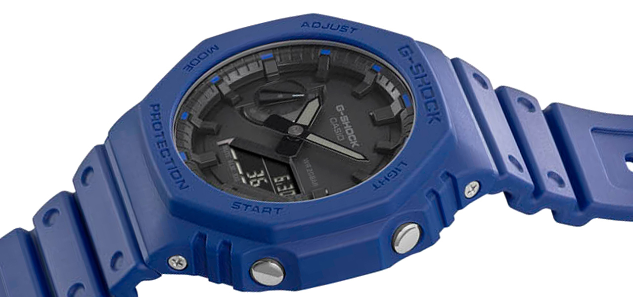 オクタゴンベゼル搭載の通称“カシオーク”「GA-2100」に、新色3モデルが登場｜G-SHOCK