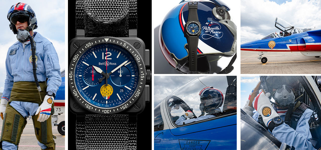 数量限定500本。新作「BR 03-94 PATROUILLE DE FRANCE」|Bell & Ross
