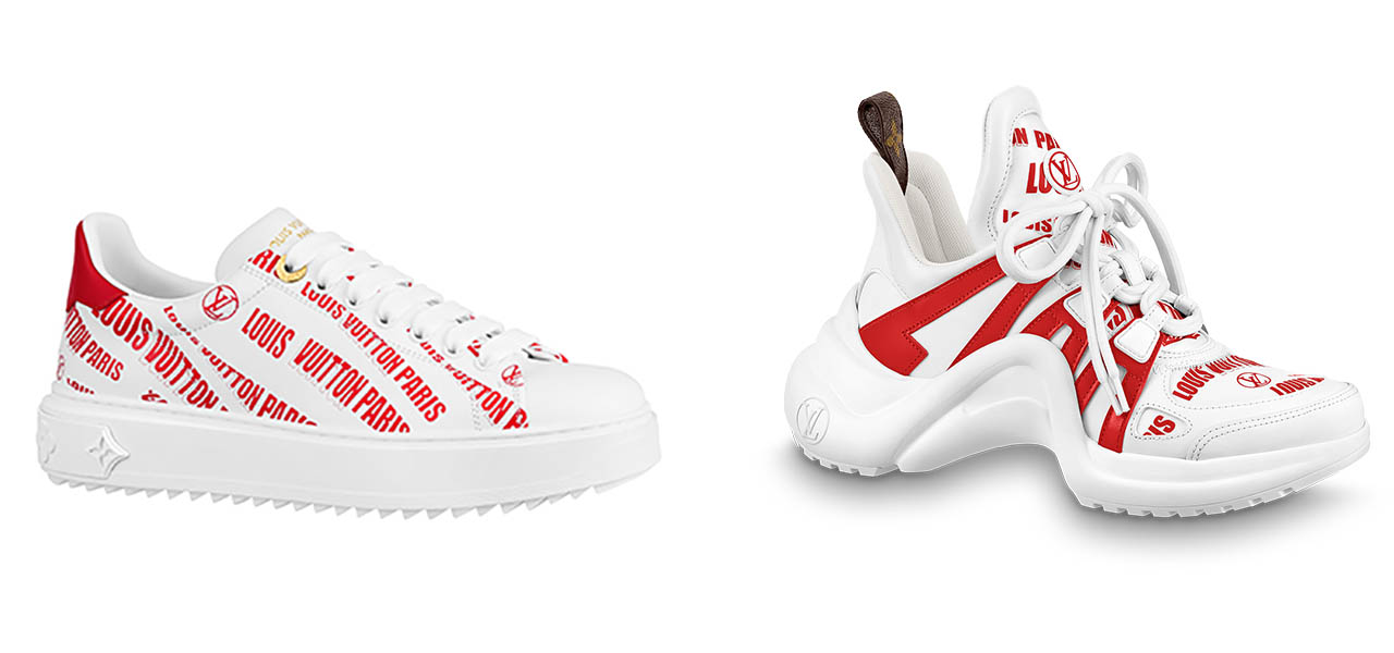 ルイ・ヴィトン 、アイコニックなスニーカーがフレッシュにアップデート|LOUIS VUITTON