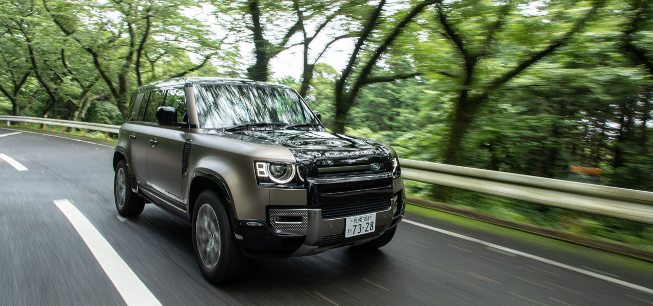 110ファンにとって大いなる朗報──新型ディフェンダー110のディーゼルモデルに試乗｜Land Rover