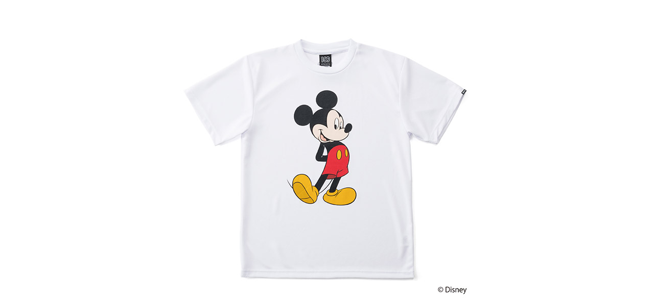スピードとパワーのトレーニングに励む「ミッキーマウス」をプリント｜ONEHUNDRED ATHLETIC 
