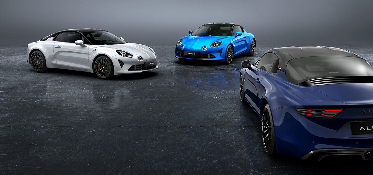 ボディとルーフのコントラストが映えるアルピーヌの日本専用限定モデル｜Alpine