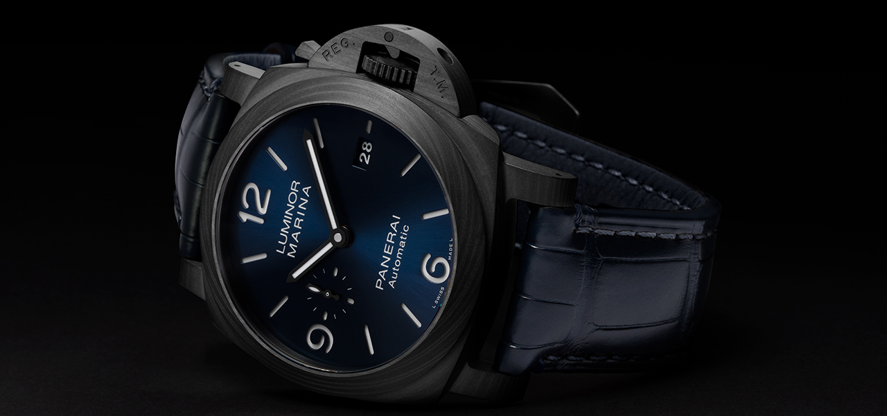 ブルーノッテ”と“カーボテック™”。色と素材の新たなマッチングによるプレシャスウオッチの新潮流|PANERAI