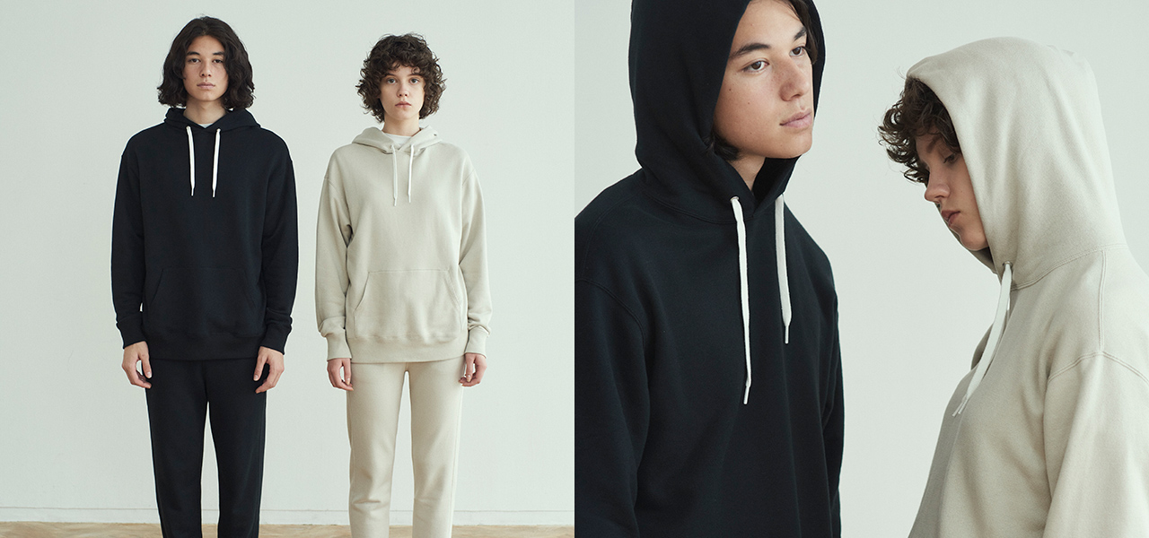 “空気の層”を擁する生地が素肌をいたわる。コンフォートウェアブランドの新作|HAAG